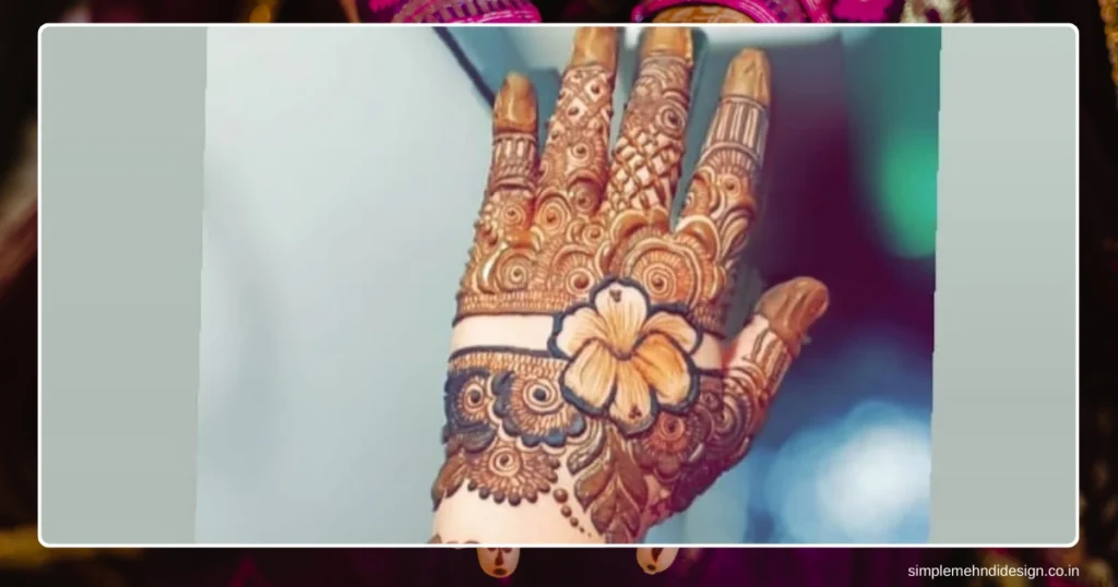 Full Hand Bridal Mehndi Design