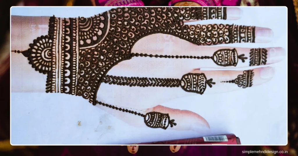 Full Hand Bridal Mehndi Design