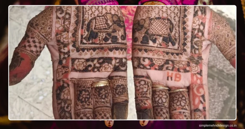 Full Hand Bridal Mehndi Design