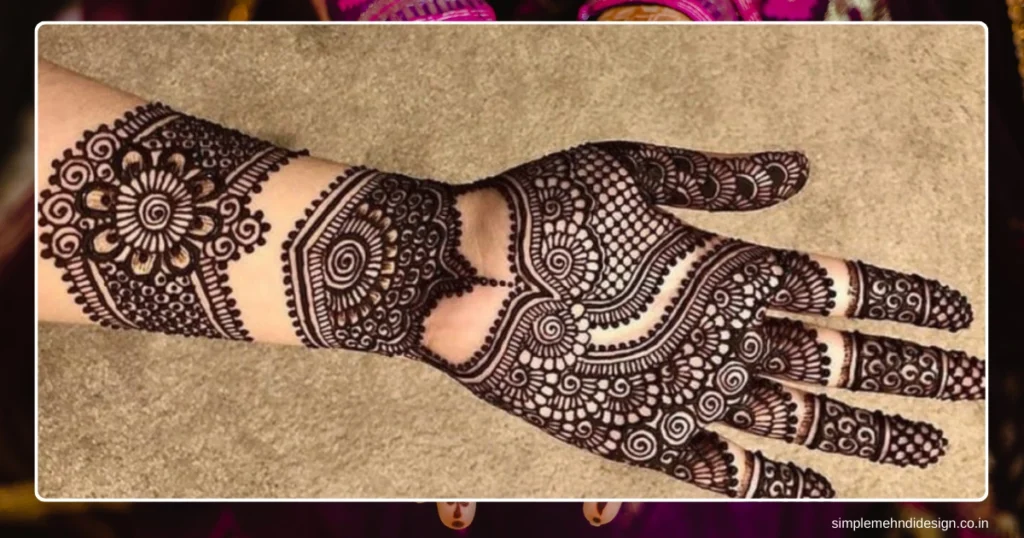 Full Hand Bridal Mehndi Design
