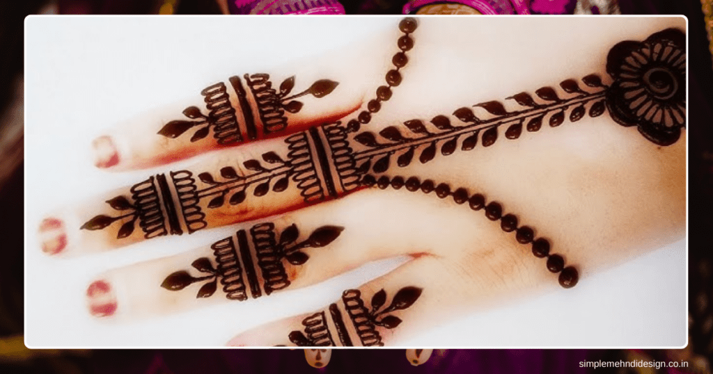 Full Hand Bridal Mehndi Design