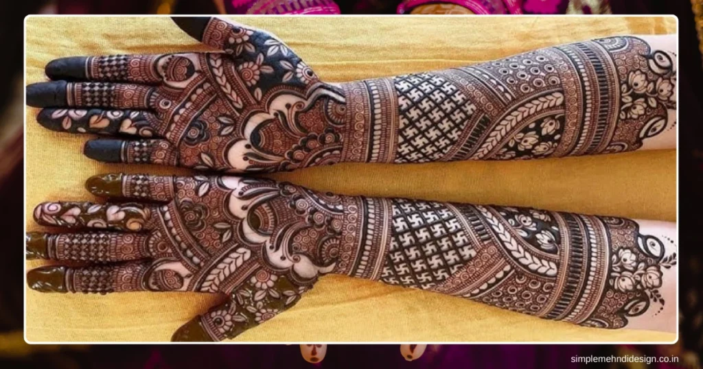 Full Hand Bridal Mehndi Design