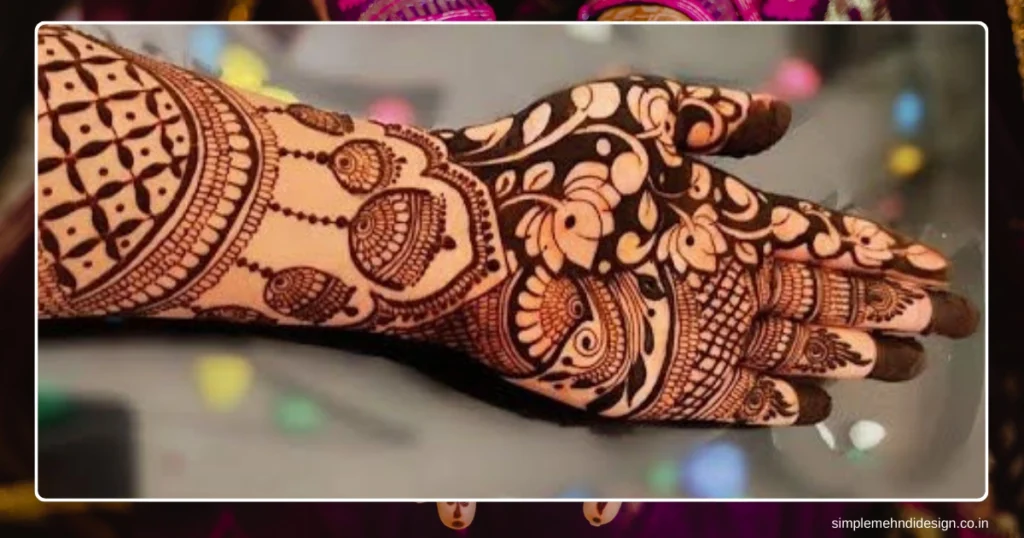 Full Hand Bridal Mehndi Design