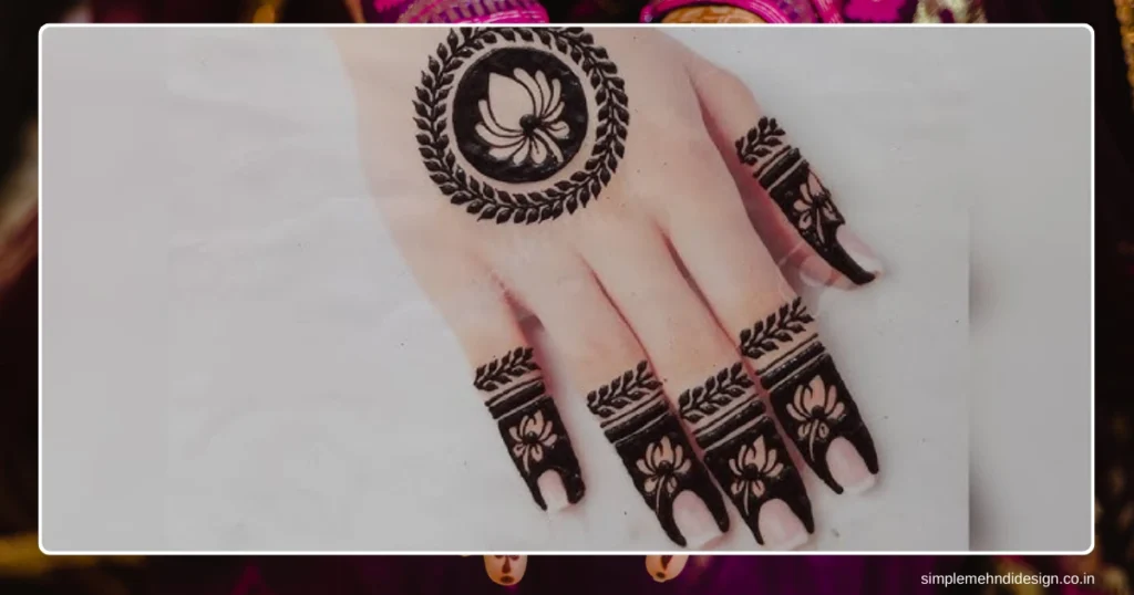 Full Hand Bridal Mehndi Design