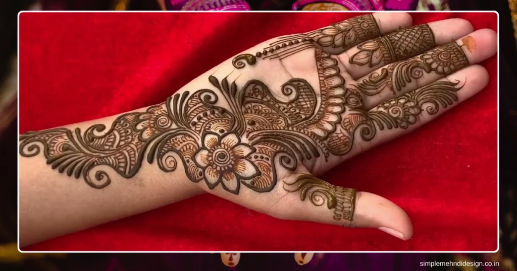 Full Hand Bridal Mehndi Design