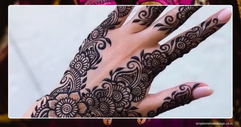 Full Hand Bridal Mehndi Design