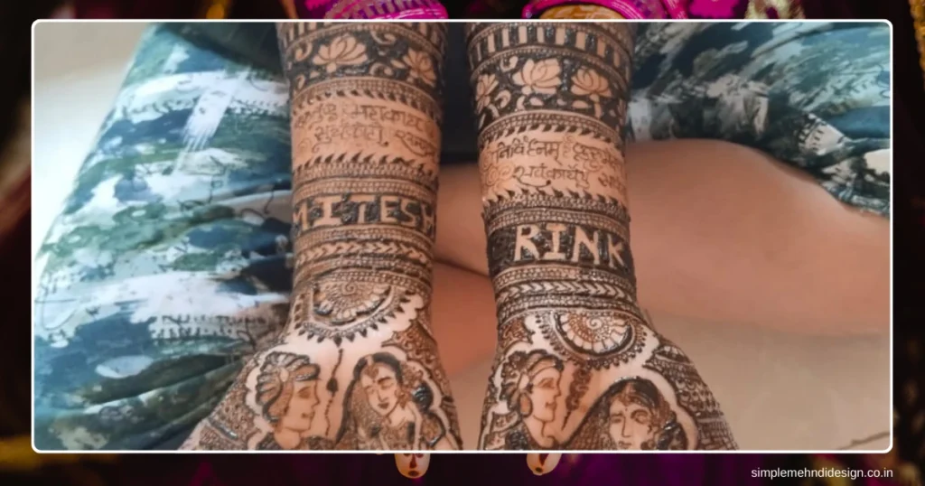 Full Hand Bridal Mehndi Design