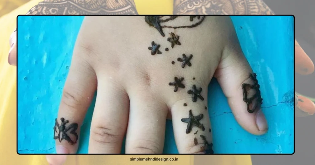 Simple Mehndi Designs For Kids 10 1