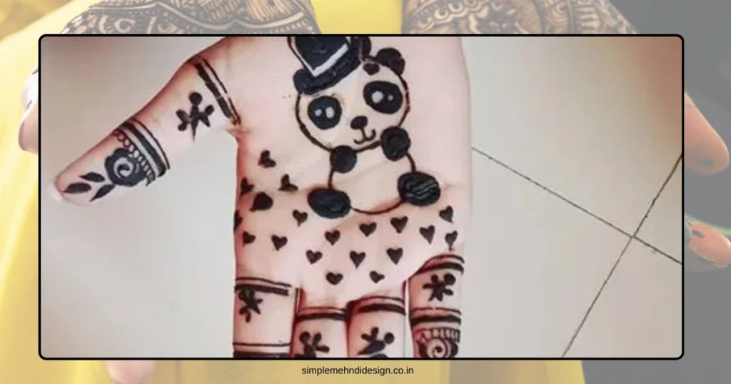 Simple Mehndi Designs For Kids 6 1
