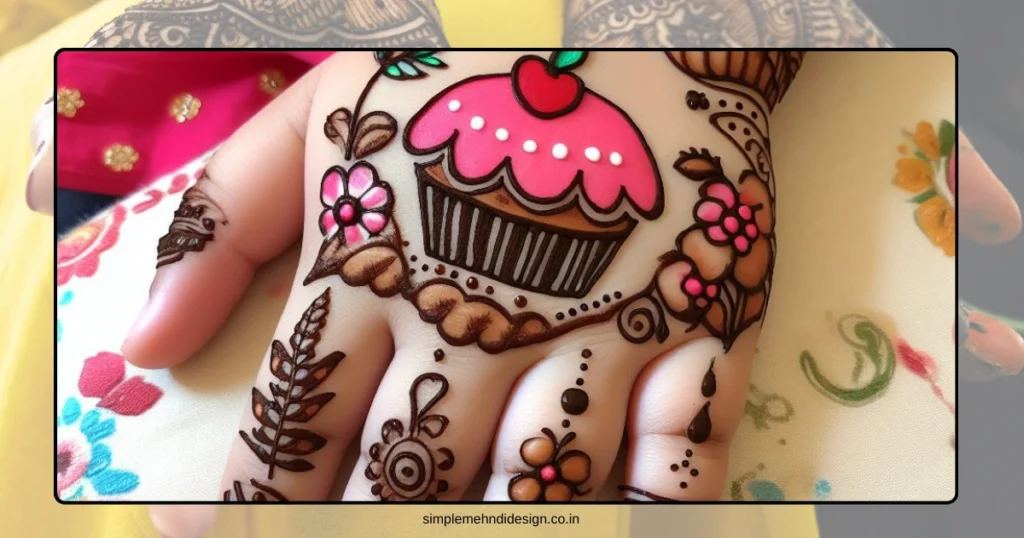 Simple Mehndi Designs For Kids 8 1