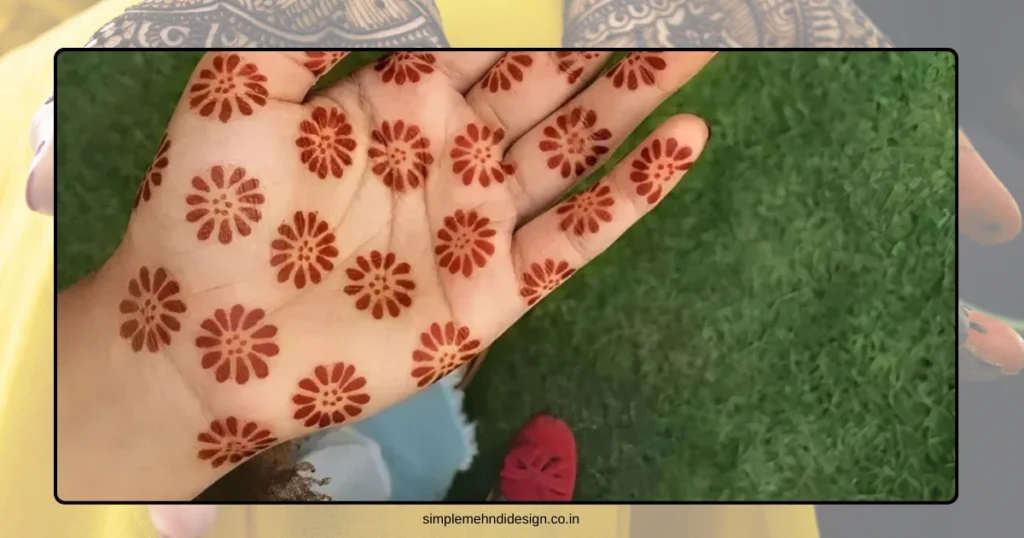 Simple Mehndi Designs For Kids 9 1