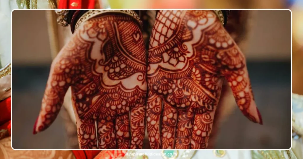 Front Hand Simple Mehndi Design