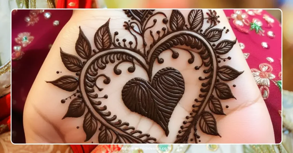 Front Hand Simple Mehndi Design