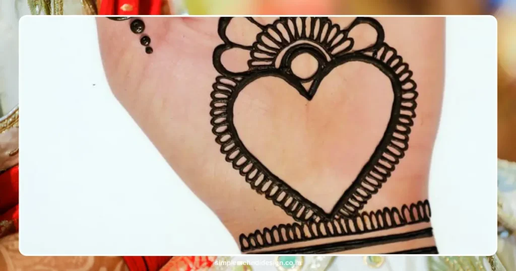 Front Hand Simple Mehndi Design
