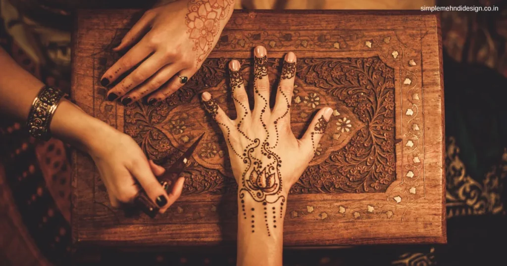 Mehndi Design Photo Simple