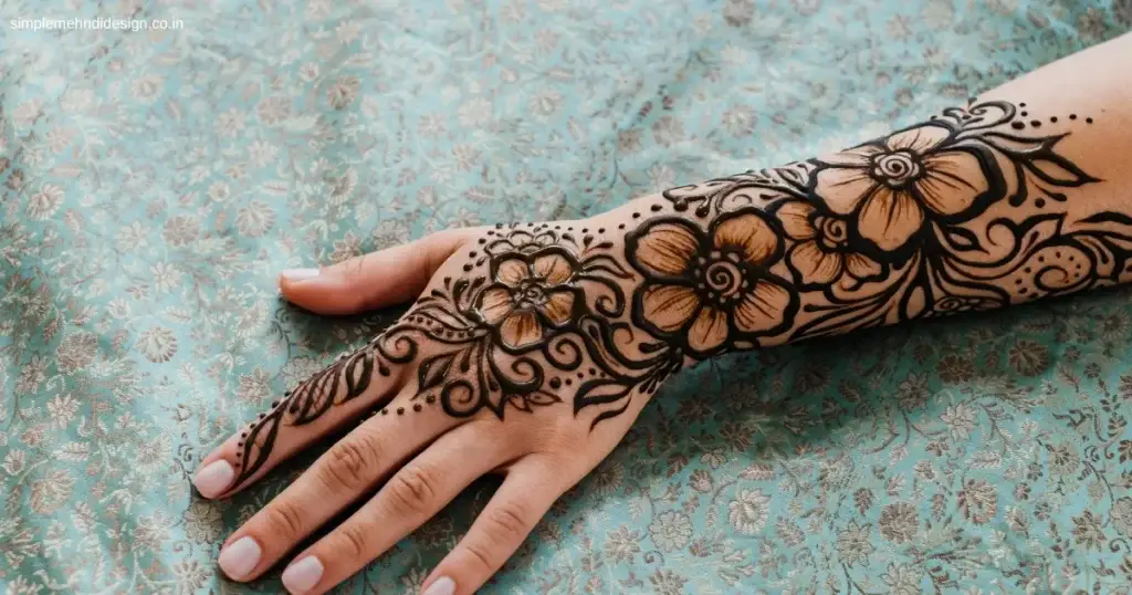 Mehndi Design Photo Simple