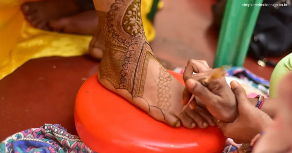 Mehndi Design Photo Simple