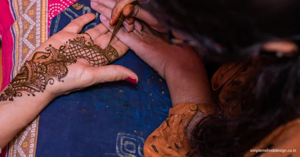 Mehndi Design Photo Simple