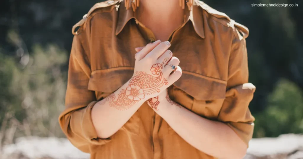 Mehndi Design Photo Simple