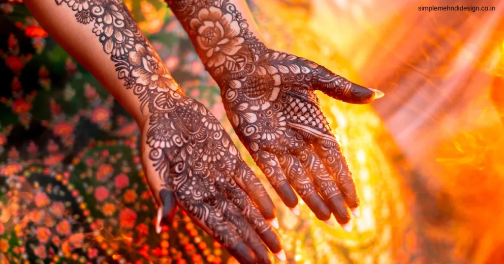 Mehndi Design Photo Simple