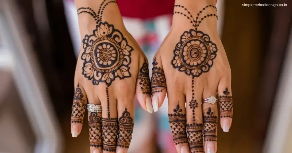 Mehndi Design Photo Simple