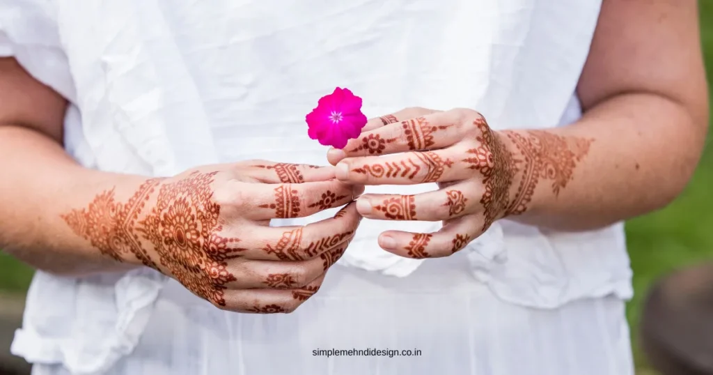 Mehndi Design Photo Simple