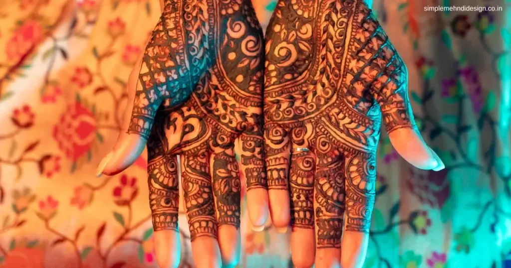 Mehndi Design Photo Simple