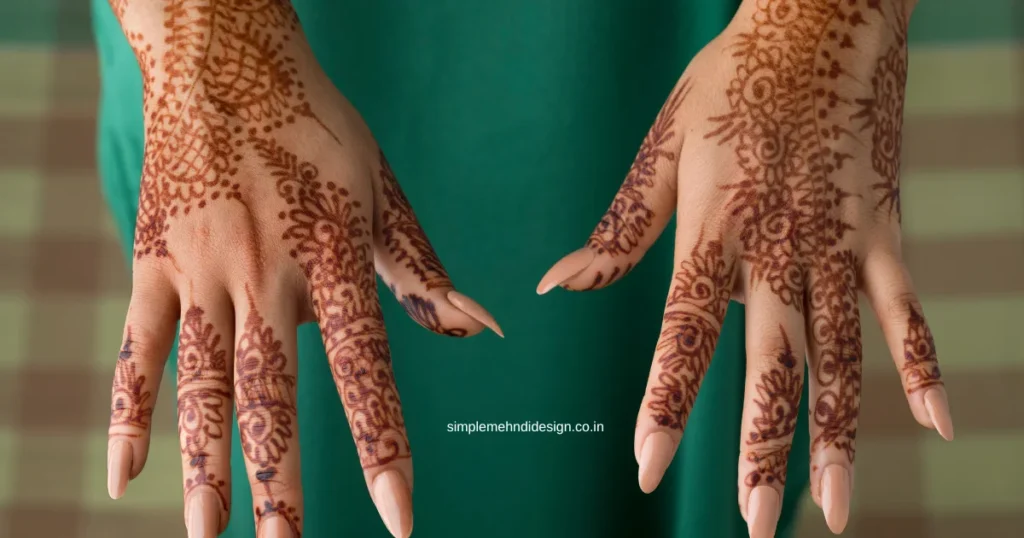 Mehndi Design Photo Simple