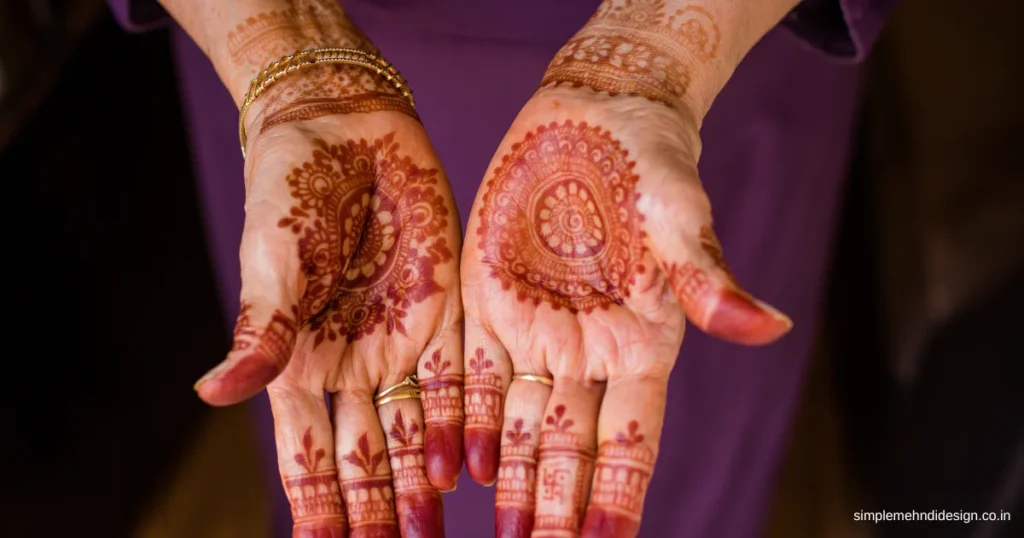 Mehndi Design Photo Simple