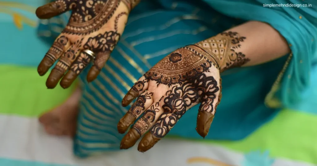 Mehndi Design Photo Simple