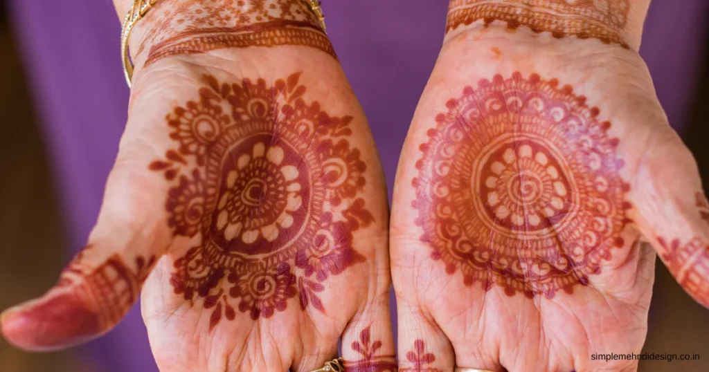 Mehndi Design Photo Simple