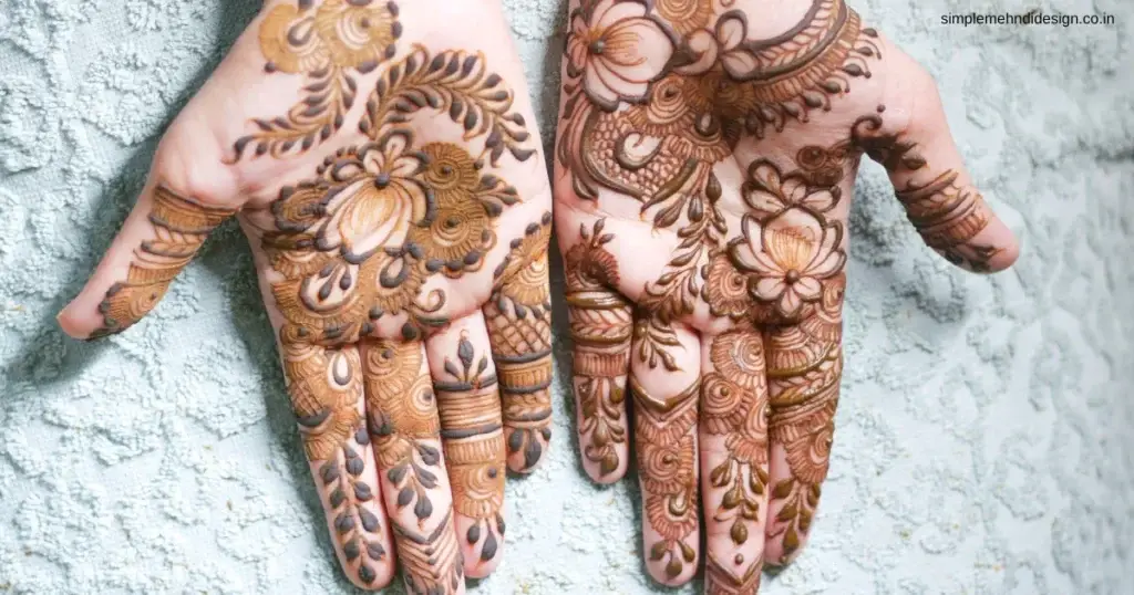 Mehndi Design Photo Simple