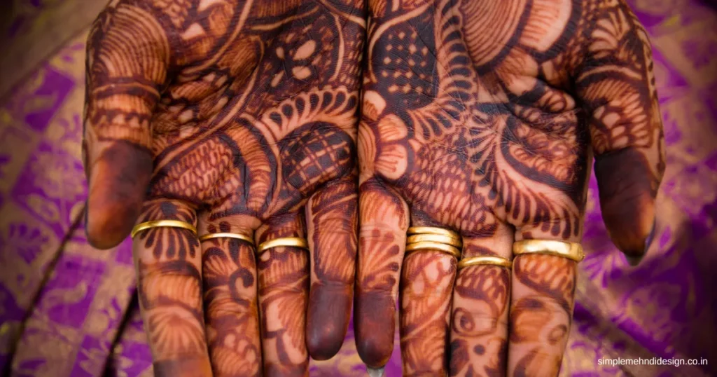 Mehndi Design Photo Simple