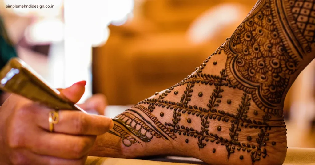 Mehndi Design Photo Simple