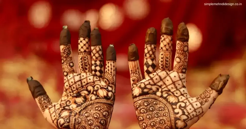 Mehndi Design Photo Simple